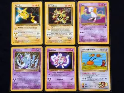 Pokemon Promo Lot Mew Mewtwo Pikachu Electabuzz Doduo Movie/Promo Vintage Cards - Image 1