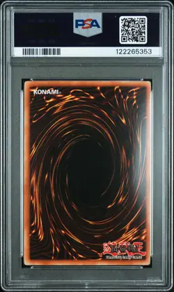 2003 YU-GI-OH! STARTER DECK: JOEY 1ST EDITION #001 RED-EYES B. DRAGON PSA 9 - Image 2
