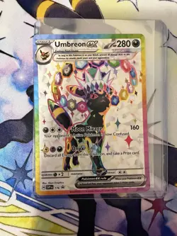 Pokemon Umbreon ex SVP176 Black Star Promo Full Art Holo 280 HP EN - Image 3