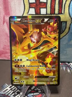 Pokemon TCG Charizard EX XY121 Black Star Promo 2016 HP - Image 1