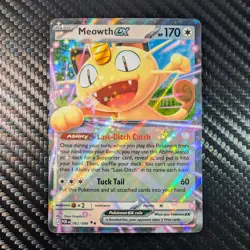 Meowth EX #062/088 Double Rare (Perfect Order ME03) RAW / Near Mint Pokemon Card - Image 1