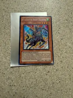Gladiator Beast Equeste (LCGX-EN251) Unlimited Edition - Secret Rare - Near Mint - Image 1