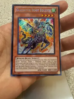 Gladiator Beast Equeste (LCGX-EN251) Unlimited Edition - Secret Rare - Near Mint - Image 2