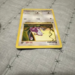 Pokemon Rattata 061/102 First Edition Base Set (Shadowless) Regular - Image 3