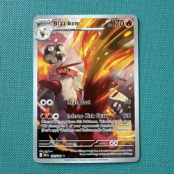 Blaziken 192/182 - Destined Rivals Illustration Rare - Pokemon Tcg - Near Mint - Image 1