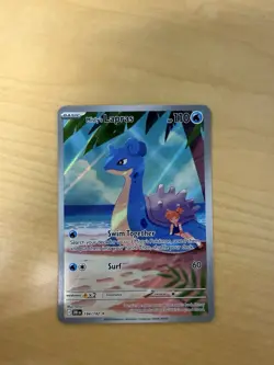 Pokemon TCG Misty's Lapras Destined Rivals 194/182 Mint Condition - Image 1