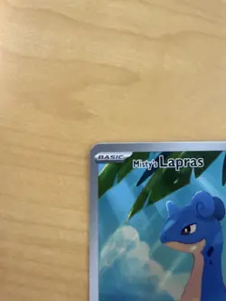Pokemon TCG Misty's Lapras Destined Rivals 194/182 Mint Condition - Image 2