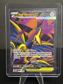 Mega Skarmory ex 106/088 Pokemon TCG ME03: Perfect Order NM - Image 1