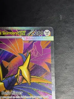 Mega Skarmory ex 106/088 Pokemon TCG ME03: Perfect Order NM - Image 3