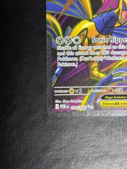 Mega Skarmory ex 106/088 Pokemon TCG ME03: Perfect Order NM - Image 4