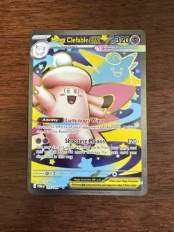 Mega Clefable ex 103/088 Me03: Perfect Order Holo Pokemon TCG Illustration Rare - Image 1
