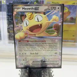 Pokemon TCG Meowth EX 062/088 Perfect Order Holo Double Rare English - Image 1