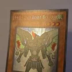 YUGIOH Secret Rare Gladiator Beast Bestiari LCGX-EN237 Unlimited - Image 5