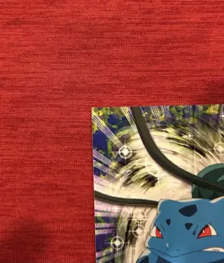 1999 Topps Pokemon Bulbasaur #01! NM! Never Played!! Blue logo - Image 2