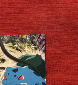 1999 Topps Pokemon Bulbasaur #01! NM! Never Played!! Blue logo - Image 3