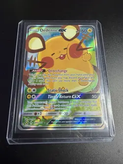 Dedenne GX 195A/214 Alternate Art Promo Holo Pokemon TCG Eng 160 HP - Image 1