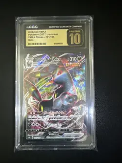 Umbreon VMAX Pokemon 2021 Japanese VMAX Climax 101/184 Holo CGC PRISTINE 10 - Image 1