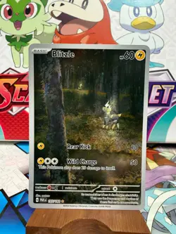 Blitzle 195/182 Illustration Rare - Paradox Rift - Pokemon TCG - SHIPS FAST - Image 1