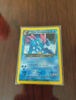 Vintage Pokemon Dark Feraligatr 5/105 Neo Destiny Holo Rare Unlimited - Image 1