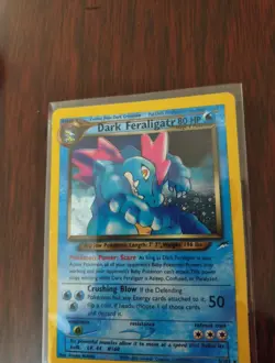 Vintage Pokemon Dark Feraligatr 5/105 Neo Destiny Holo Rare Unlimited - Image 5