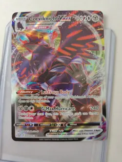Pokemon Battle Styles Corviknight Vmax Full Art Ultra Rare 110/163 - Image 1