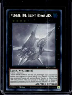 2022 Yu-Gi-Oh! Duels From the Deep Silent Honor A 1st Edition #LED9-EN000 - Image 1