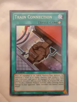 Train Connection DRLG-EN039 1st Ed. Super Rare NM/Mint Yu-Gi-OH! - Image 1