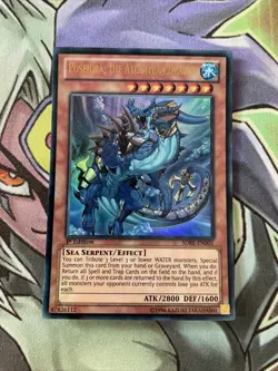 SDRE-EN001 Poseidra, The Atlantean Dragon Ultra Rare 1st Edition NM Yugioh Card - Image 1