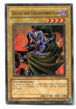 Yu-Gi-Oh! Soldat der Erzunterweltler Rare DCR-DE057 - Image 1