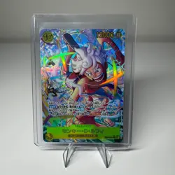 Monkey.D.Luffy SEC Alt Art EB04-061 Egghead Crisis EB04 One Piece Japanese - Image 1