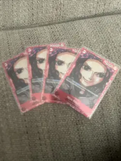 X4 Nico Robin (ONE PIECE FILM RED Edition-) OP01-017 One Piece Promo Cards NM - Image 1