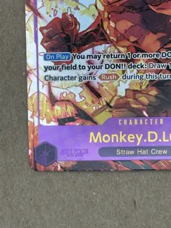 Monkey D Luffy OP09-119 SEC ALT ART | English | ONE PIECE CCG LP - Image 4