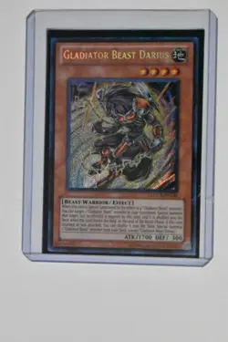 Gladiator Beast Darius LCGX-EN244 1st Edition Yu-Gi-Oh Legendary Collection 2 - Image 1
