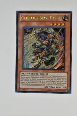 Gladiator Beast Darius LCGX-EN244 1st Edition Yu-Gi-Oh Legendary Collection 2 - Image 2
