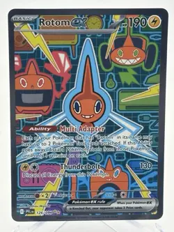 Rotom ex 126/094 Double Rare Prismatic Evolutions Pokemon Card NM - Image 1