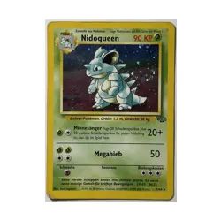 Nidoqueen 7/64 Deutsch Dschungel 1999 Holo Rare Pflanze Pokemon TCG Karte - Image 1