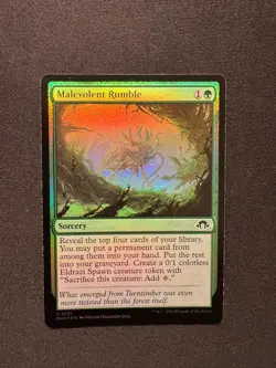 MALEVOLENT RUMBLE Modern Horizons 3 FOIL - Magic: The Gathering - NM/M - Image 1