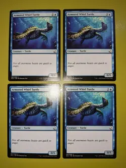 Armored Whirl Turtle x4 Global Series 4x Magic the Gathering MTG - Image 1