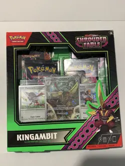 Pokemon TCG: Scarlet & Violet - Shrouded Fable Kingambit Illustration Collection - Image 1