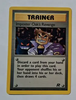 Pokemon - Imposter Oak's Revenge - Team Rocket 76/82 - Uncommon - LP - Image 1