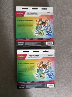 Pokemon First Partner Illustration Collection Series 1 2x Sealed Boxes Promo - Image 2