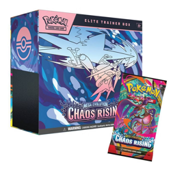 Pokemon Chaos Rising Elite Trainer Box Factory Sealed ETB PRESALE - Image 2