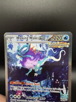 Pokemon TCG Walking Wake ex 205/162 Temporal Forces Special Illustration Rare - Image 3