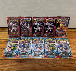 BRAND NEW-Pokemon TCG Destined Rivals & Journey Together Booster Packs-LOT OF 10 - Image 1