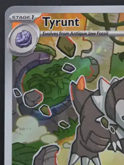 Pokemon TCG: Perfect Order - Tyrunt (MEP-EN 070) Full Art Black Star ETB Promo - Image 2