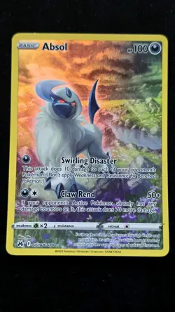 Pokemon TCG Absol GG16/GG70 Crown Zenith Galarian Gallery Ultra Rare Holo Eng - Image 1