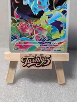 Ivysaur 134/132 ME01: Mega Evolution Holofoil Illustration Rare Pokemon TCG - Image 4
