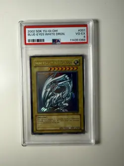 Blue-Eyes White Dragon SDK-001 Starter Deck: Kaiba-Unlimited Edition PSA 4 - Image 1