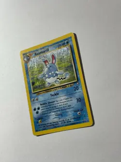 Azumarill 2/111 Englisch Neo Genesis 2000 Holo Rare Nintendo Pokemon TCG - Image 2