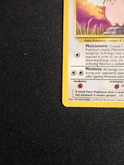 MP Clefable 17/64 Jungle Unlimited Non Holo Rare 1999 WOTC Pokemon TCG - Image 5